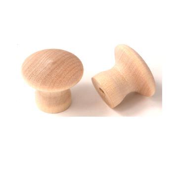 Picture of 1-1/4" Unfinished Knob (K-101.OAK)