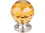 Picture of 1 1/8" Amber Crystal Knob