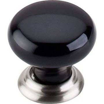 Picture of 1 3/8" Black Large Knob