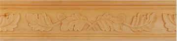 Picture of 3 1/2" W x 1" THK Leafe Crown Moulding 