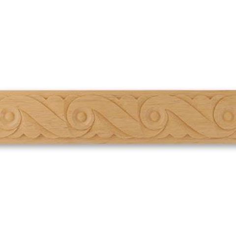 Picture of 2 1/4" W x 1/4" THK Wave Scroll Moulding