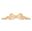 Picture of 8-1/4" X 1-3/4" X 1/2" Handcarved Applique Onlay