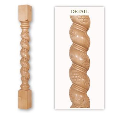 Picture of Handcarved Mantel Bases  Posts (500)