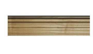 Picture of 2" X 1" Fluted Half Round Moulding 