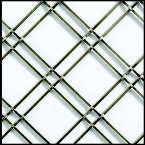 Picture of 20"X 48" Press Crimp Wire Mesh Grille 