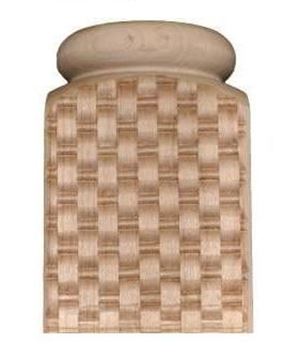 Picture of Alt Reed Embossed Rectangular Base Block (1550R)