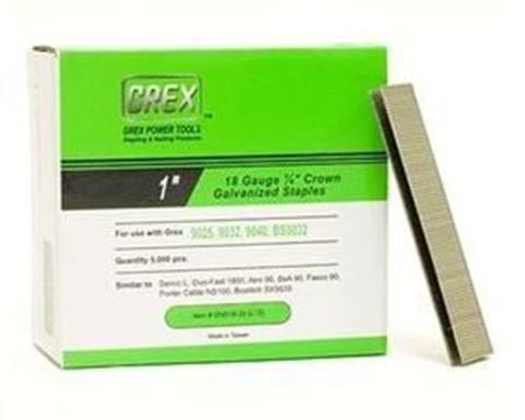 Picture of GREX Galvanized Brad Nails for 18 Gauge (1" Length)