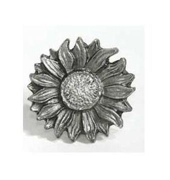 Picture of 1-1/4" Nature Sun Flower Knob 