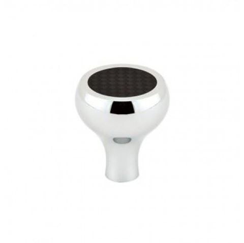 Picture of 1 3/4" Carbon Fiber Black Knob 