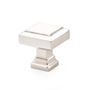 Picture of 1 1/4" Geometric Square Knob