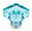 Picture of 1 5/8" Lido Crystal Knob