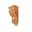 Picture of Unfinished Small Acanthus Corbel Alder (CORBEL-A-12-AL)