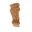 Picture of Unfinished Low Profile Acanthus Corbel Rubberwood (CORBEL-A-6-RW)