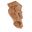 Picture of Unfinished Large Grape Corbel Red Oak (CORBEL-G-3-RO)