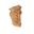 Picture of Unfinished Low Profile Acanthus Corbel Rubberwood (CORBEL-A-9-RW)
