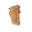 Picture of Unfinished Low Profile Acanthus Corbel Cherry (CORBEL-A-9-CH)