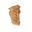 Picture of Unfinished Low Profile Acanthus Corbel Red Oak (CORBEL-A-9-RO)
