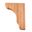 Picture of Unfinished Classic Corbel "B" Cherry (CORBEL-B-CH)