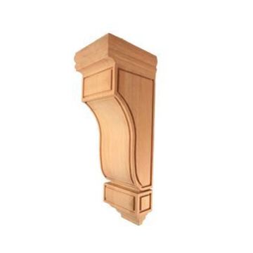 Picture of Unfinished Medium Mission Corbel Rubberwood (CORBEL-M-6-RW)