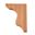 Picture of Unfinished Roman Corbel A Cherry (CORBEL-A-CH)