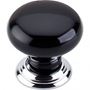 Picture of 1 3/8" Black Large Knob