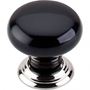 Picture of 1 3/8" Black Large Knob