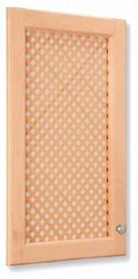 Picture of Mini Diagonal Lattice Door Insert Maple (LATDS2448MA)