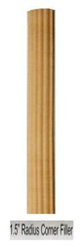 Picture of Radius Corner Filler Red Oak (MA283148OUF2)