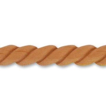 Picture of Architectural Half Rope Moulding Cherry (893CH)