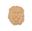 Picture of Handcarved Applique Onlay Whitewood (417WW)