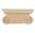 Picture of Handcarved Capital Applique Whitewood (336AWW)