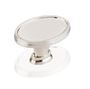 Picture of 1-9/16" cc Smooth Oval Cabinet Knob