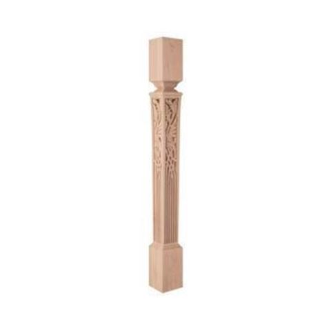 Picture of Nouveau Island Column Hard Maple (250257HM1)