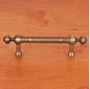 Picture of 3-1/2" cc Plain Pull with Decorative Ends