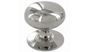 Picture of 1-1/4" Small Plain Knob with Detachable Backplate