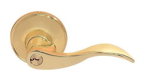 Picture of 2-1/4" x 1" Left Hand Keyed Entry Lever 