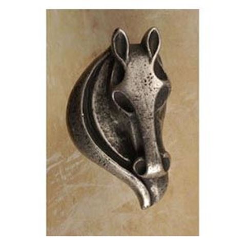 Picture of 2" Stallion Horse Knob Facing Left